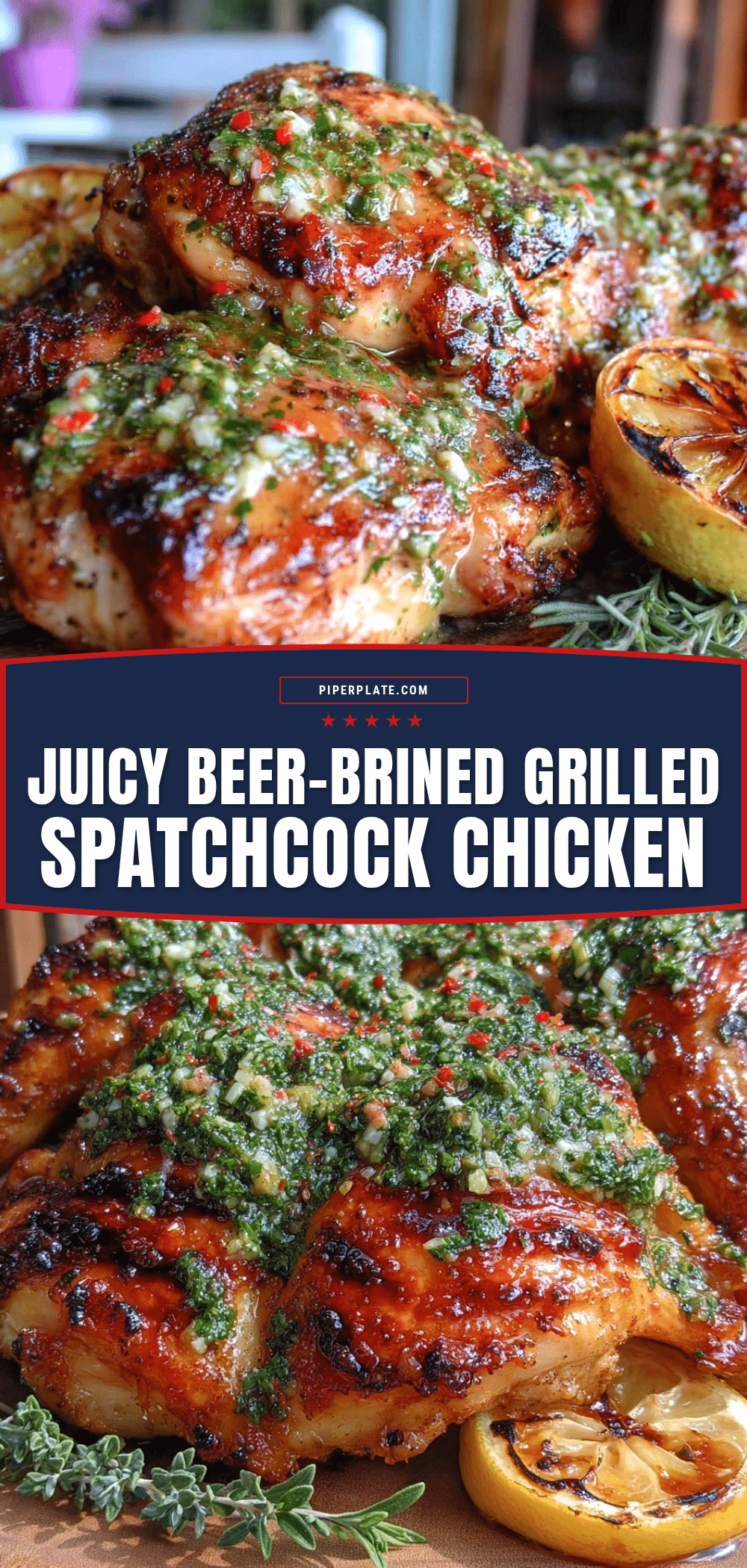 beer-brined spatchcock chicken recipe