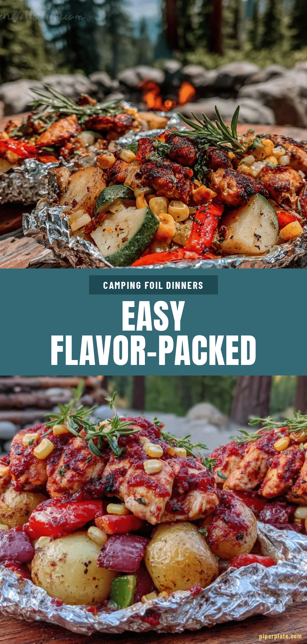 camping foil packet dinners recipe