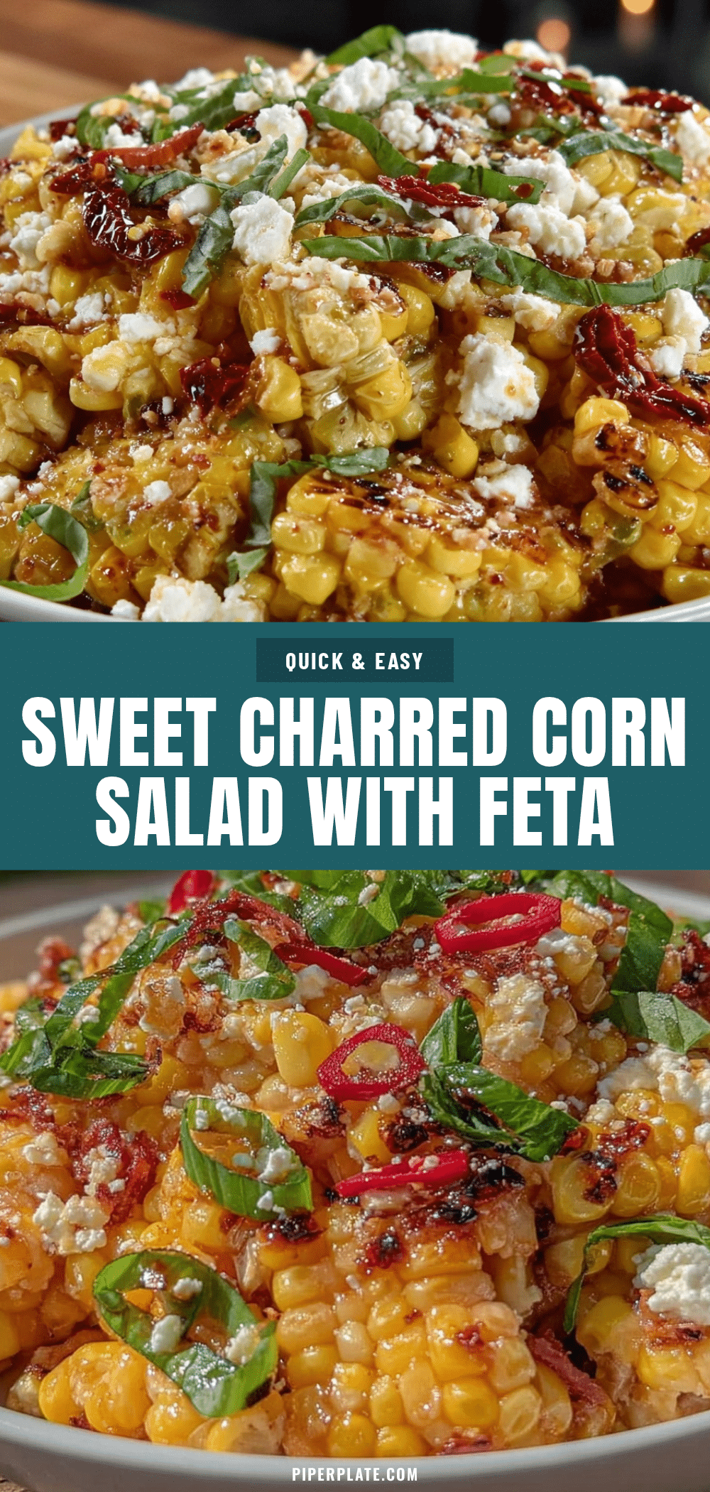 charred summer corn salad recipe