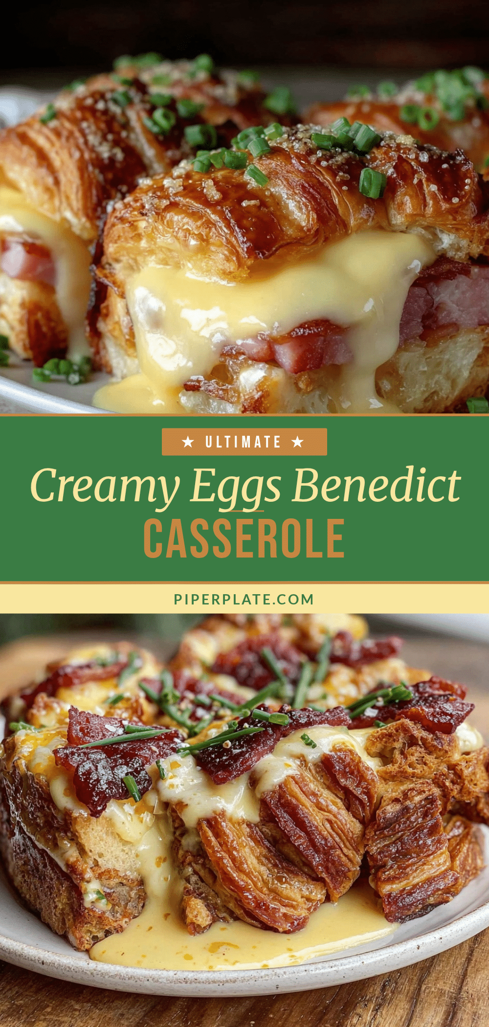 creamy eggs benedict casserole recipe