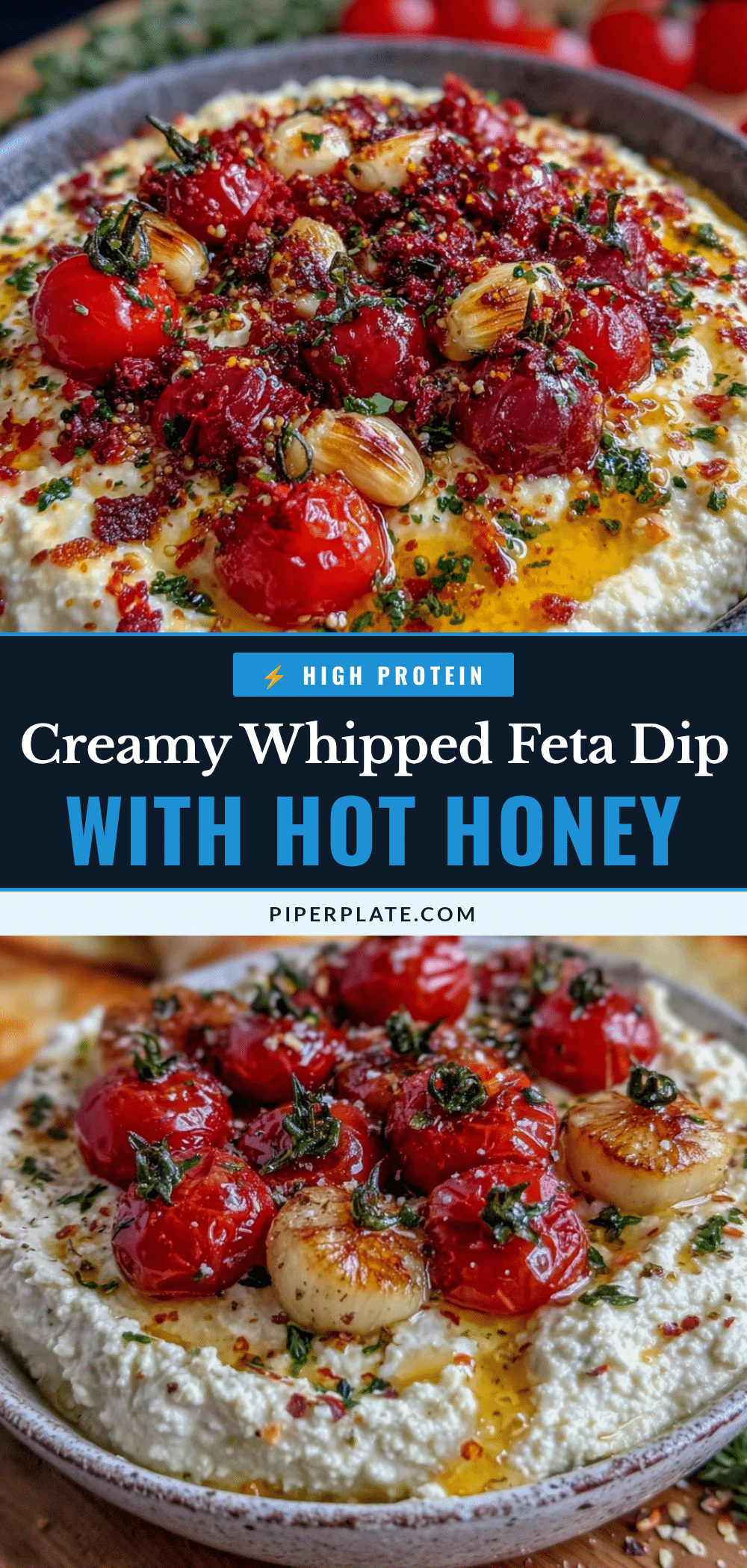 creamy whipped feta dip recipe