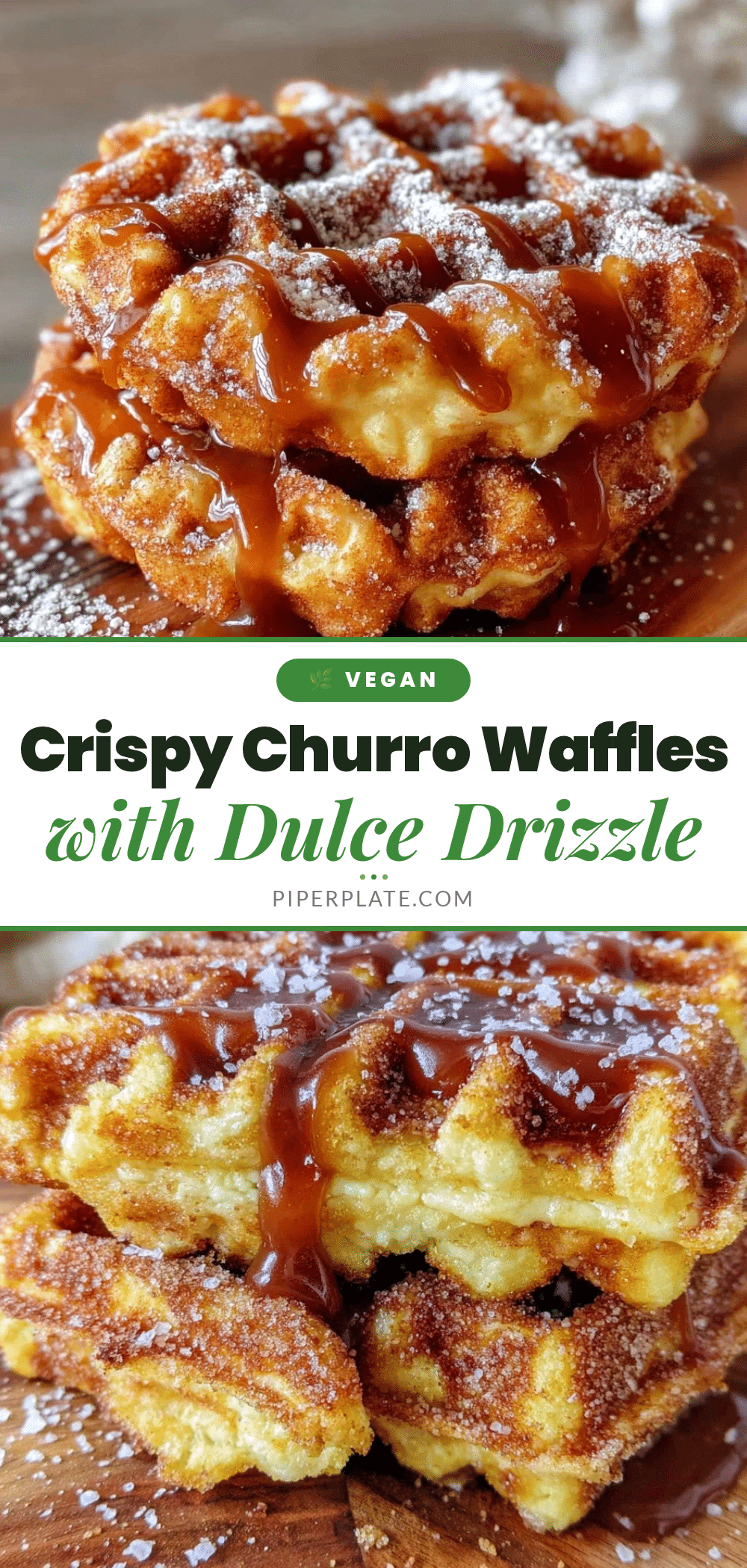 crispy churro waffles recipe