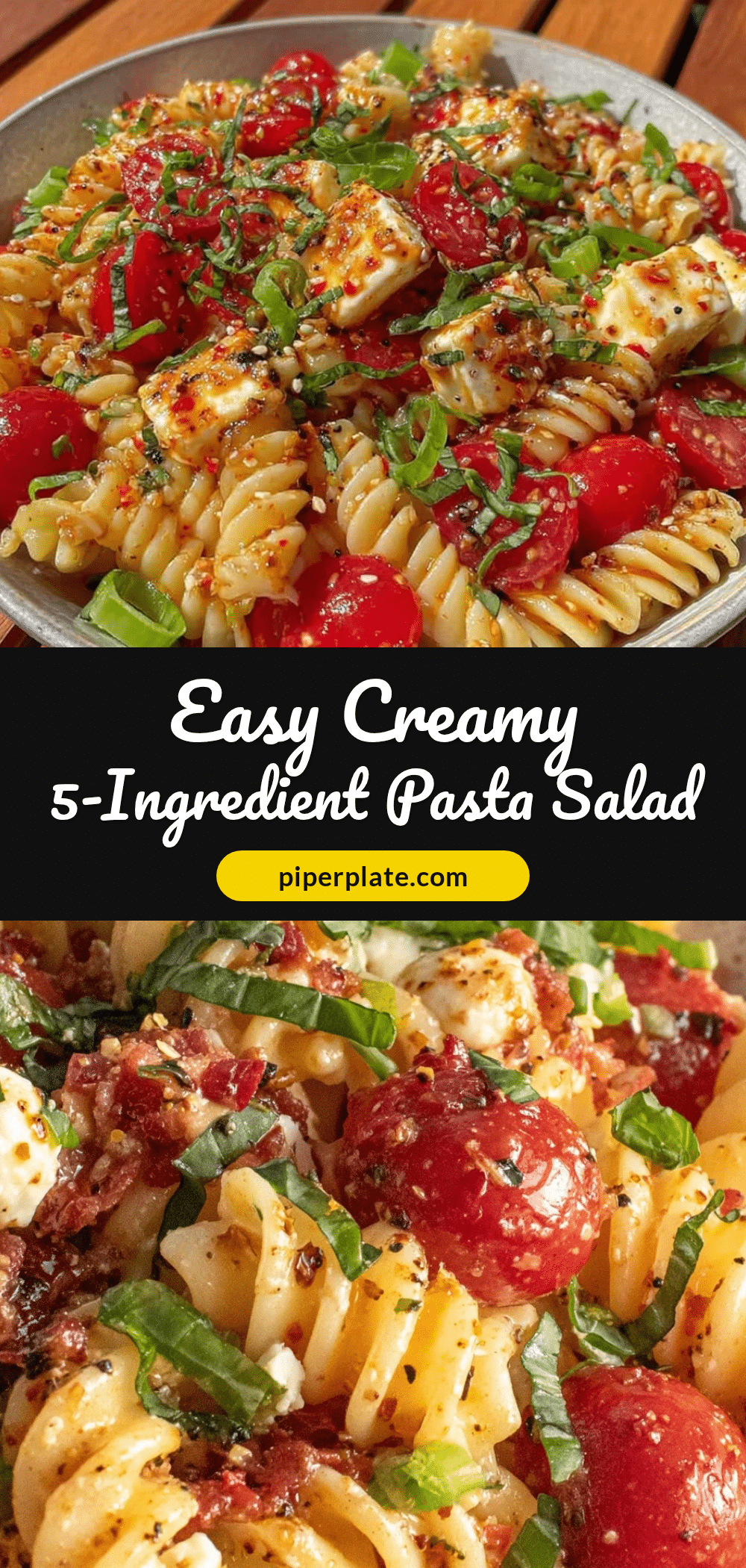 easy 5-ingredient pasta salad recipe