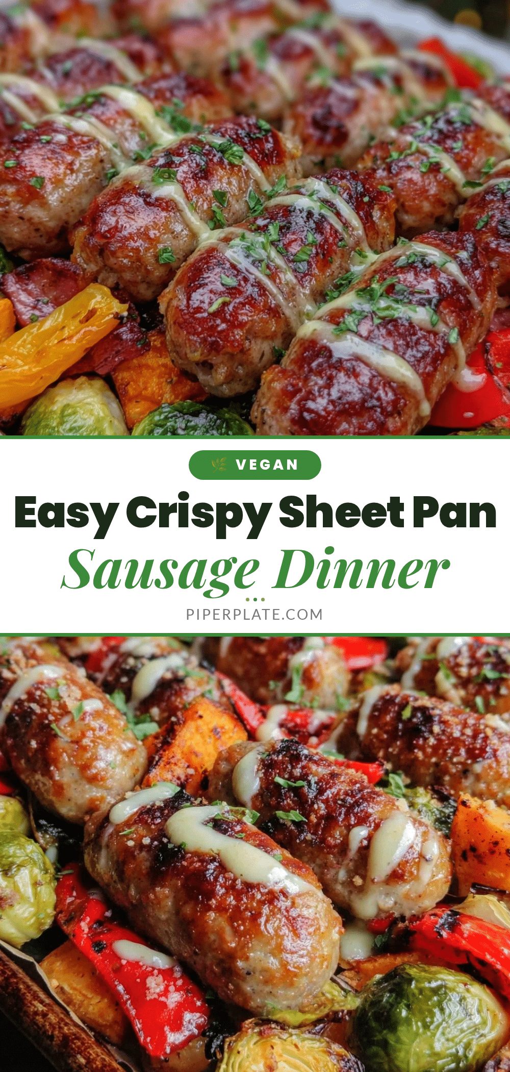 easy crispy sheet pan sausage recipe