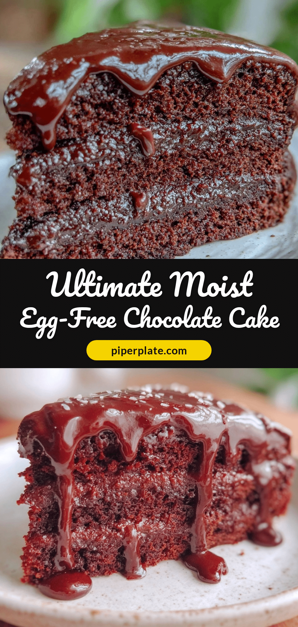 egg-free chocolate cake recipe