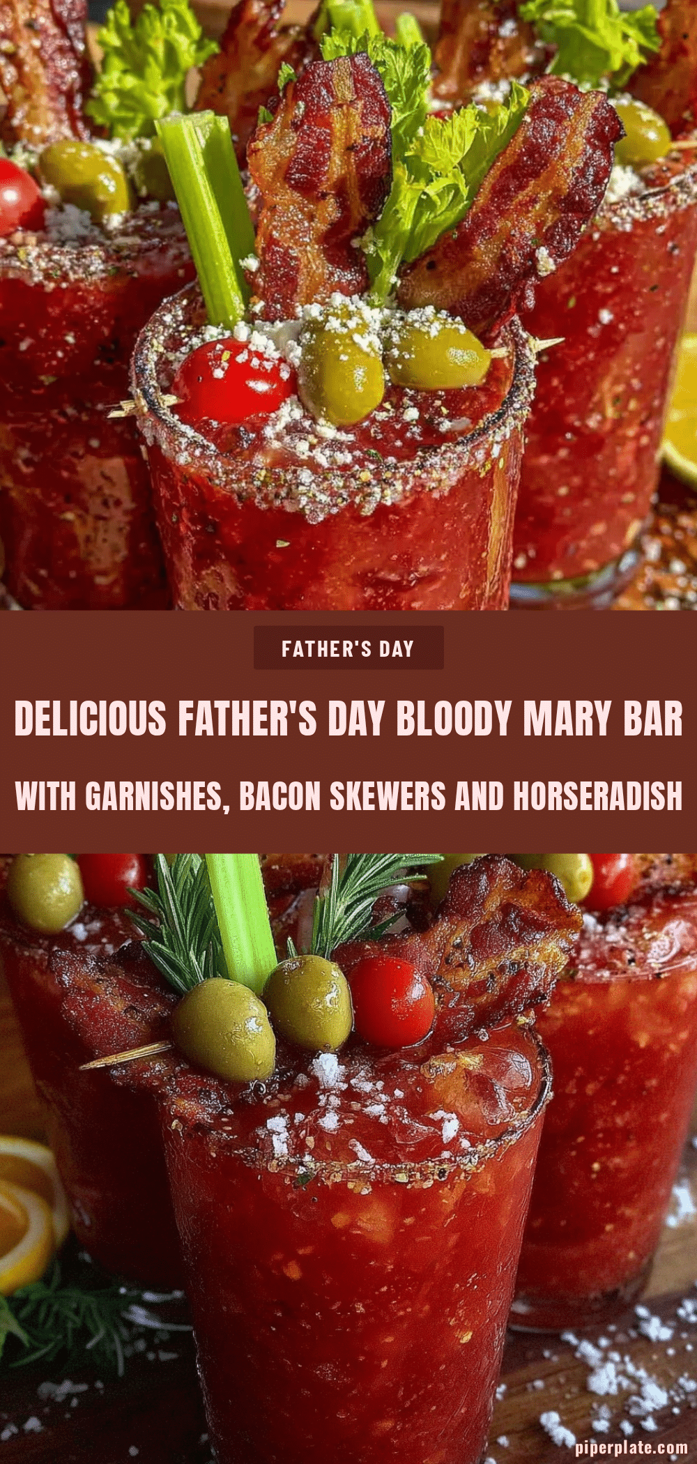 Fathers Day Bloody Mary Bar recipe