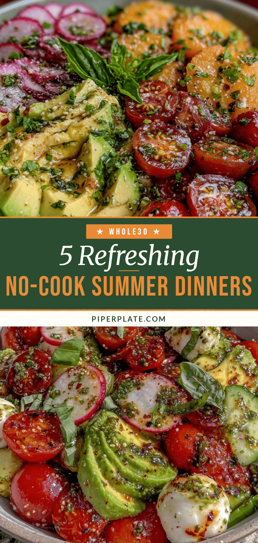 fresh no-cook meals recipe