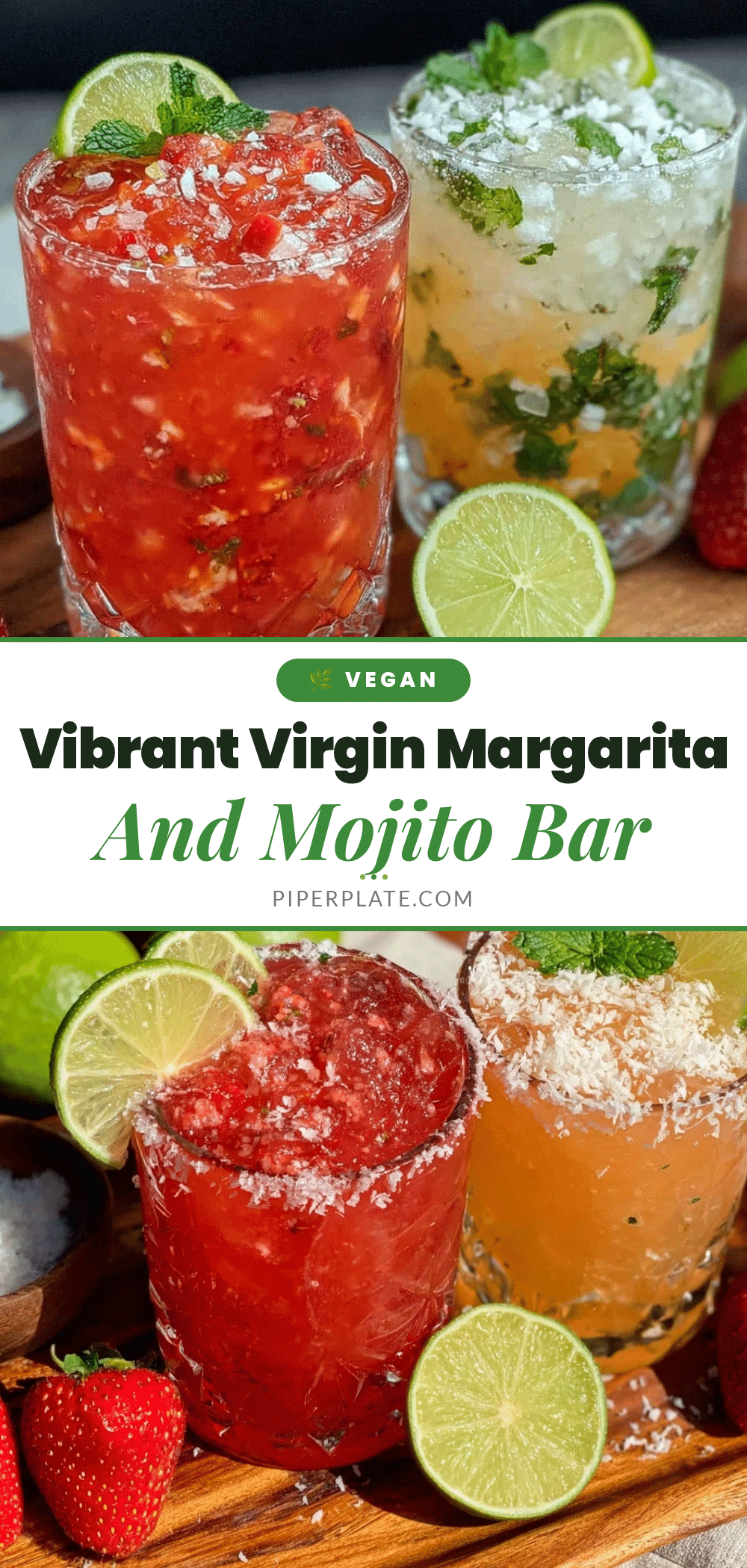 Fresh Virgin Margarita Strawberry Agua Fresca recipe