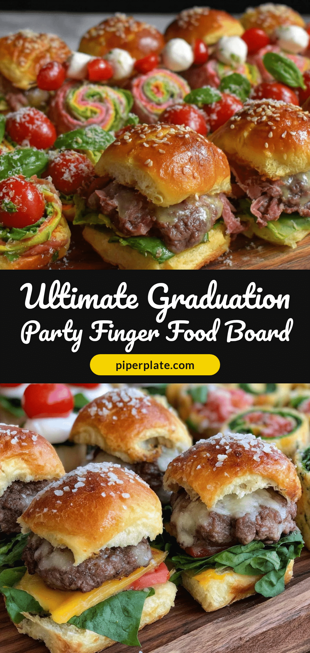graduation party finger food board recipe