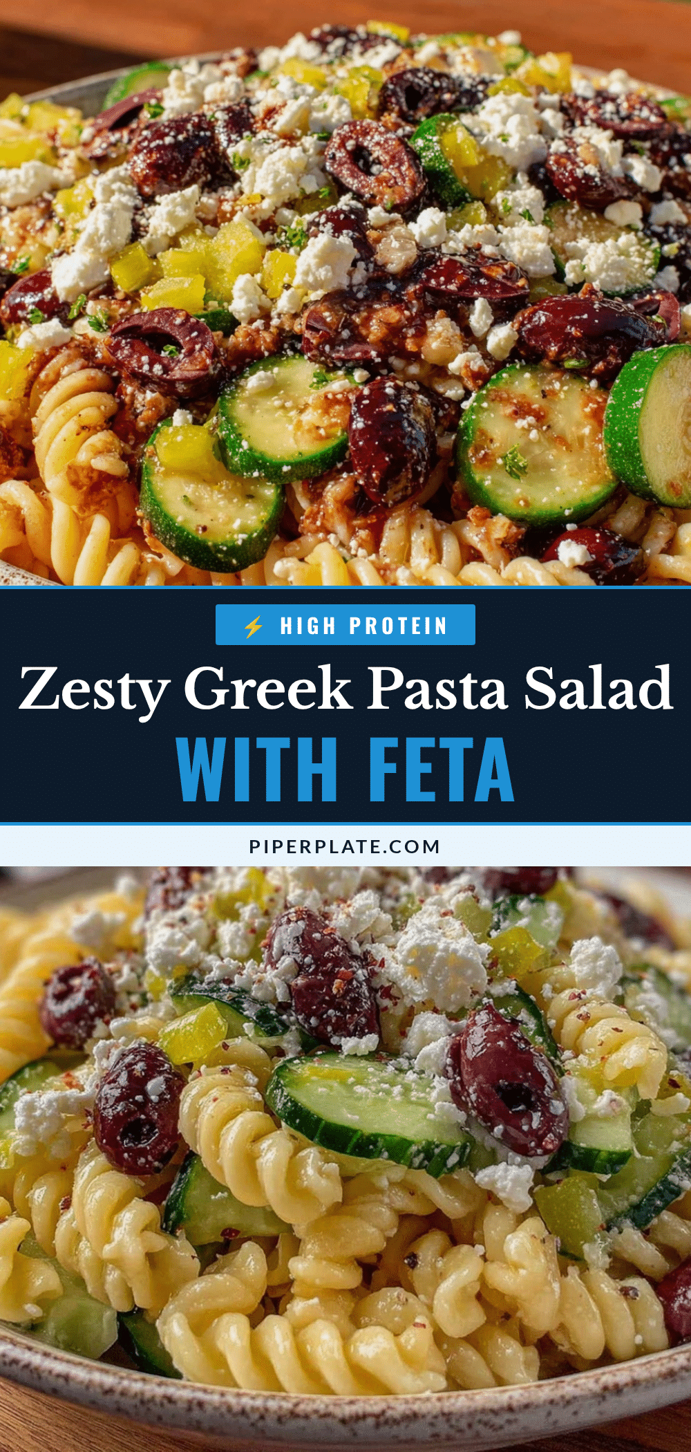 Greek pasta salad recipe