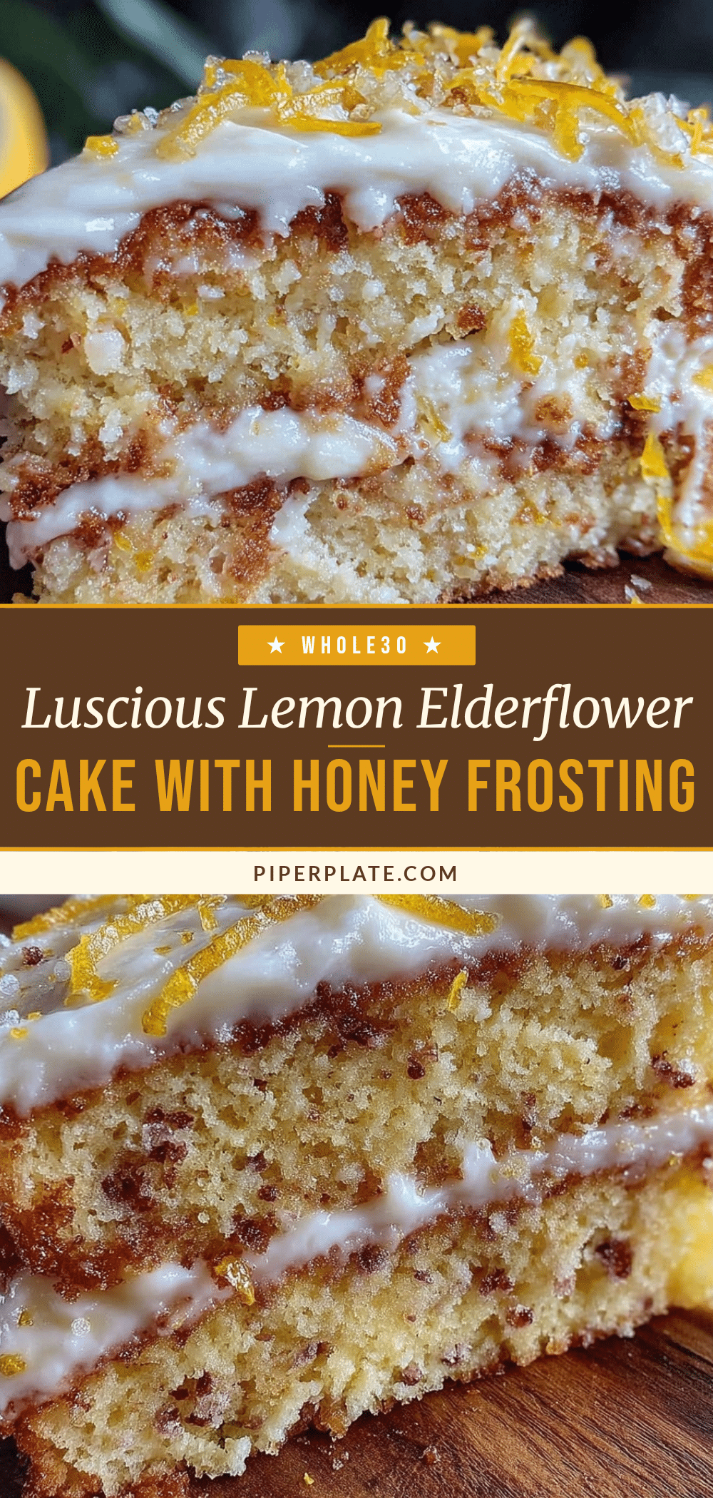 lemon elderflower cake recipe