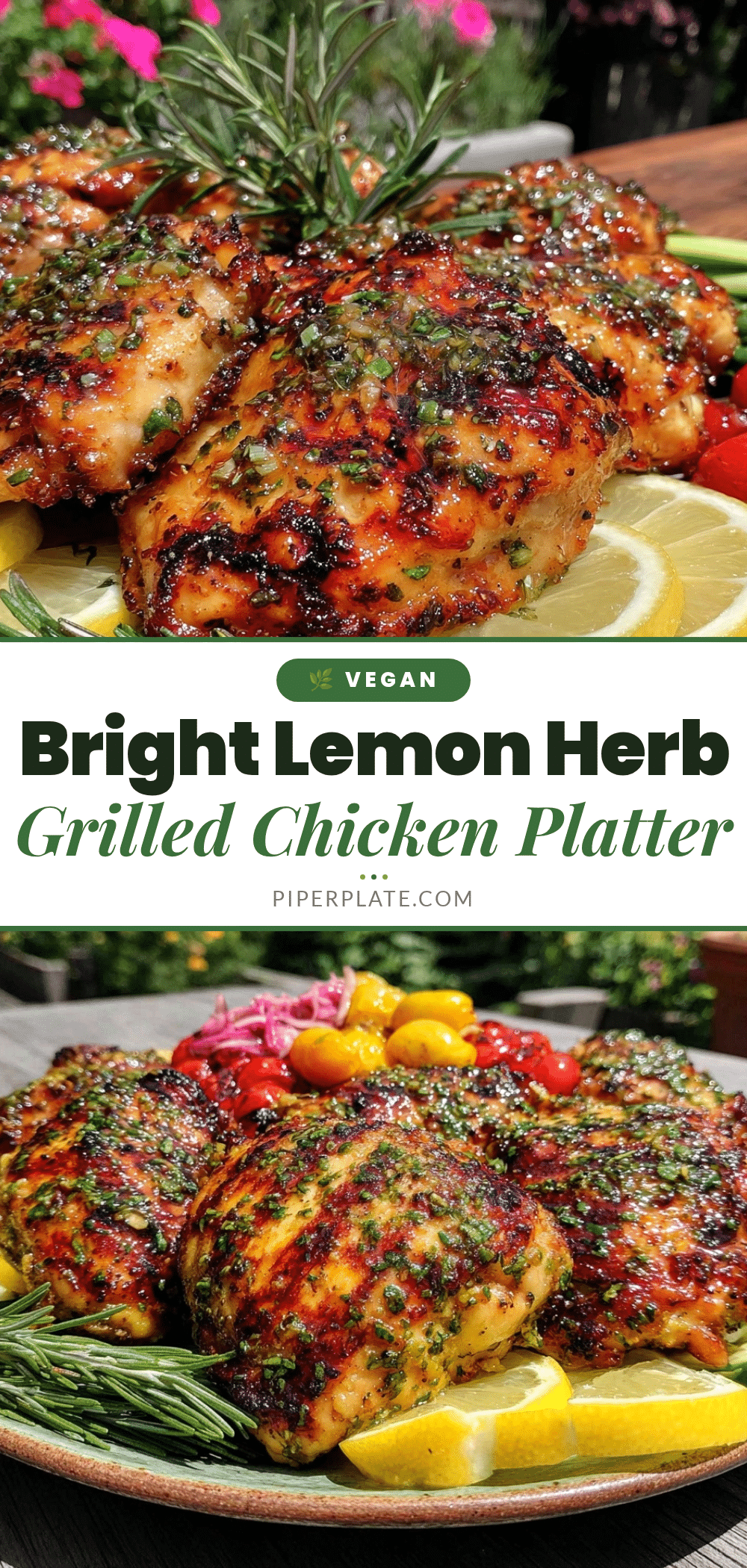 lemon herb grilled chicken recipe