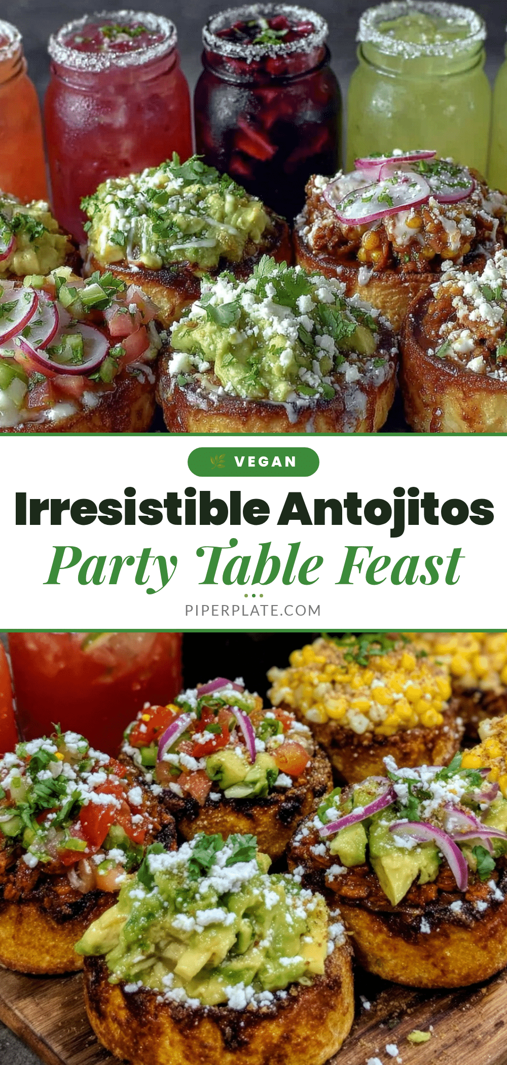 Mini Tostadas and Agua Fresca Bar recipe