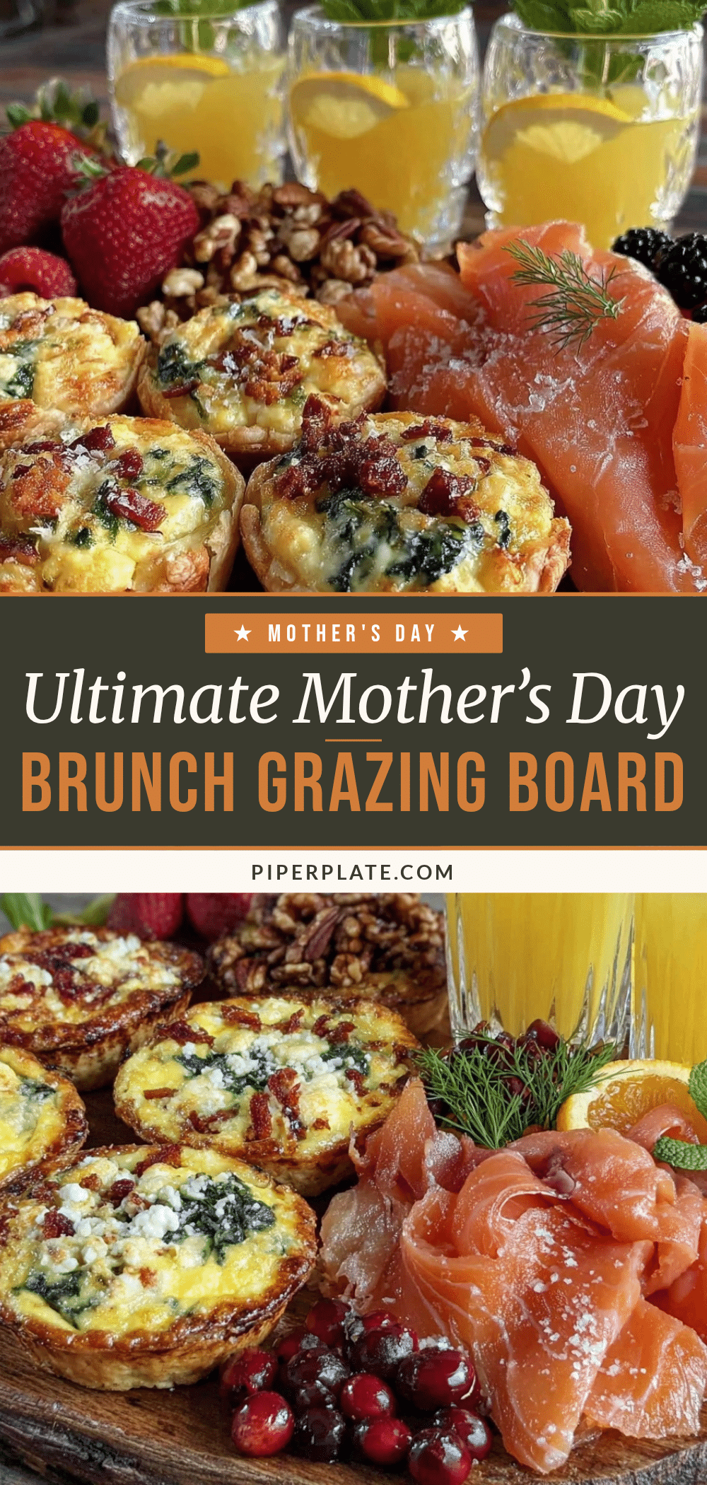 Mothers Day Brunch Grazing Board recipe