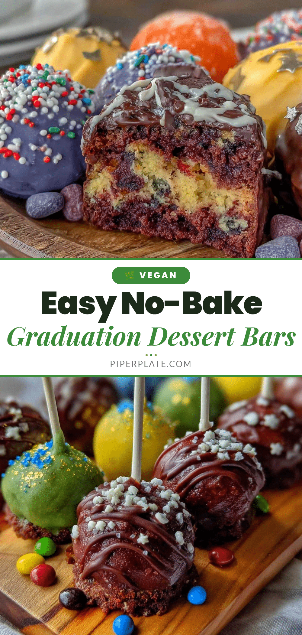 no-bake graduation dessert bars recipe