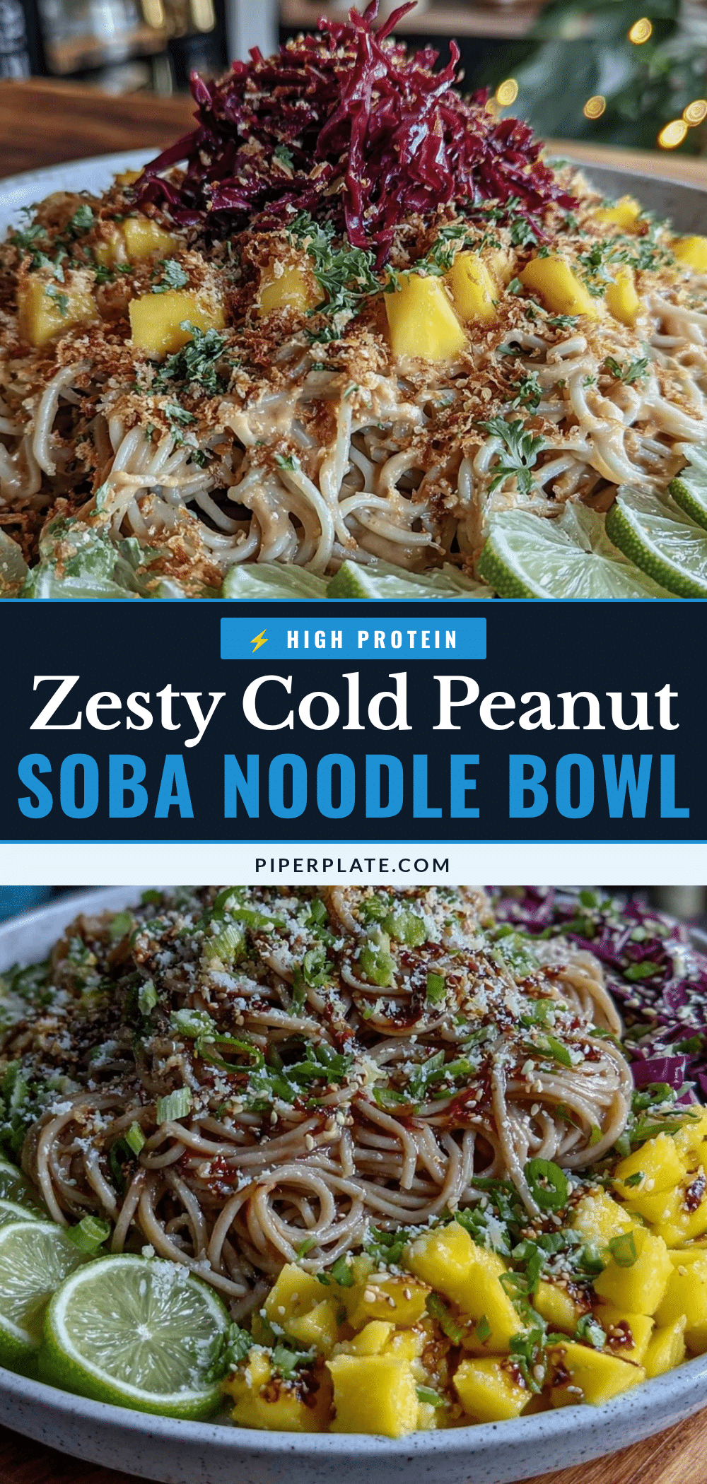 peanut soba noodle bowl recipe