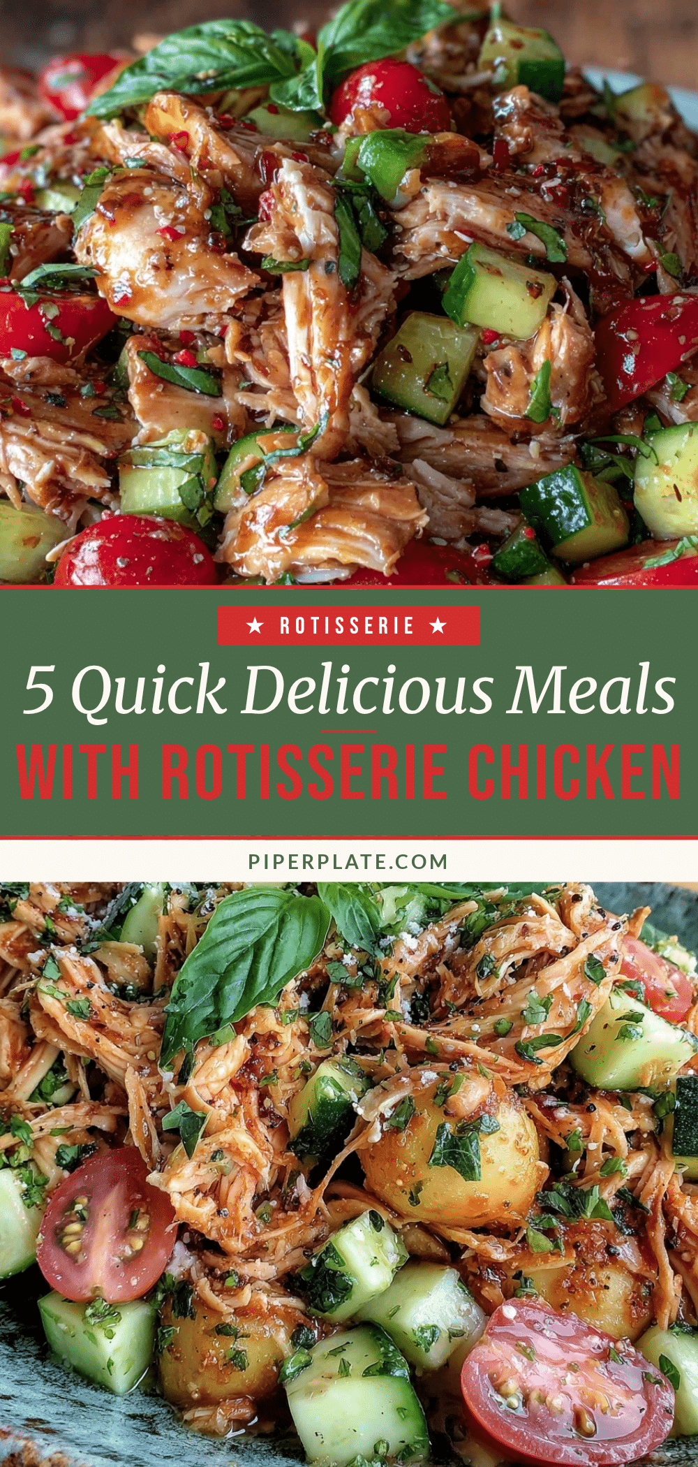 quick leftover rotisserie chicken meals recipe