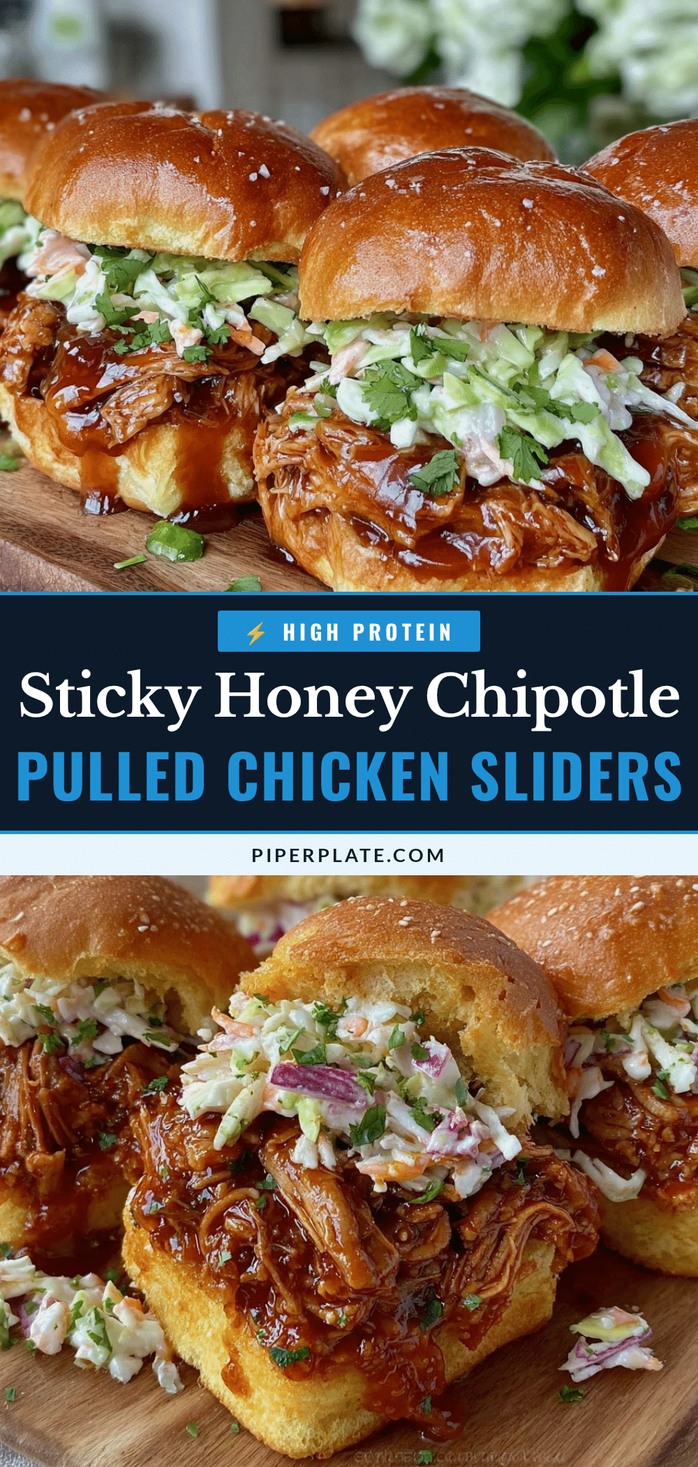 slow cooker honey chipotle pulled chicken sliders recipe