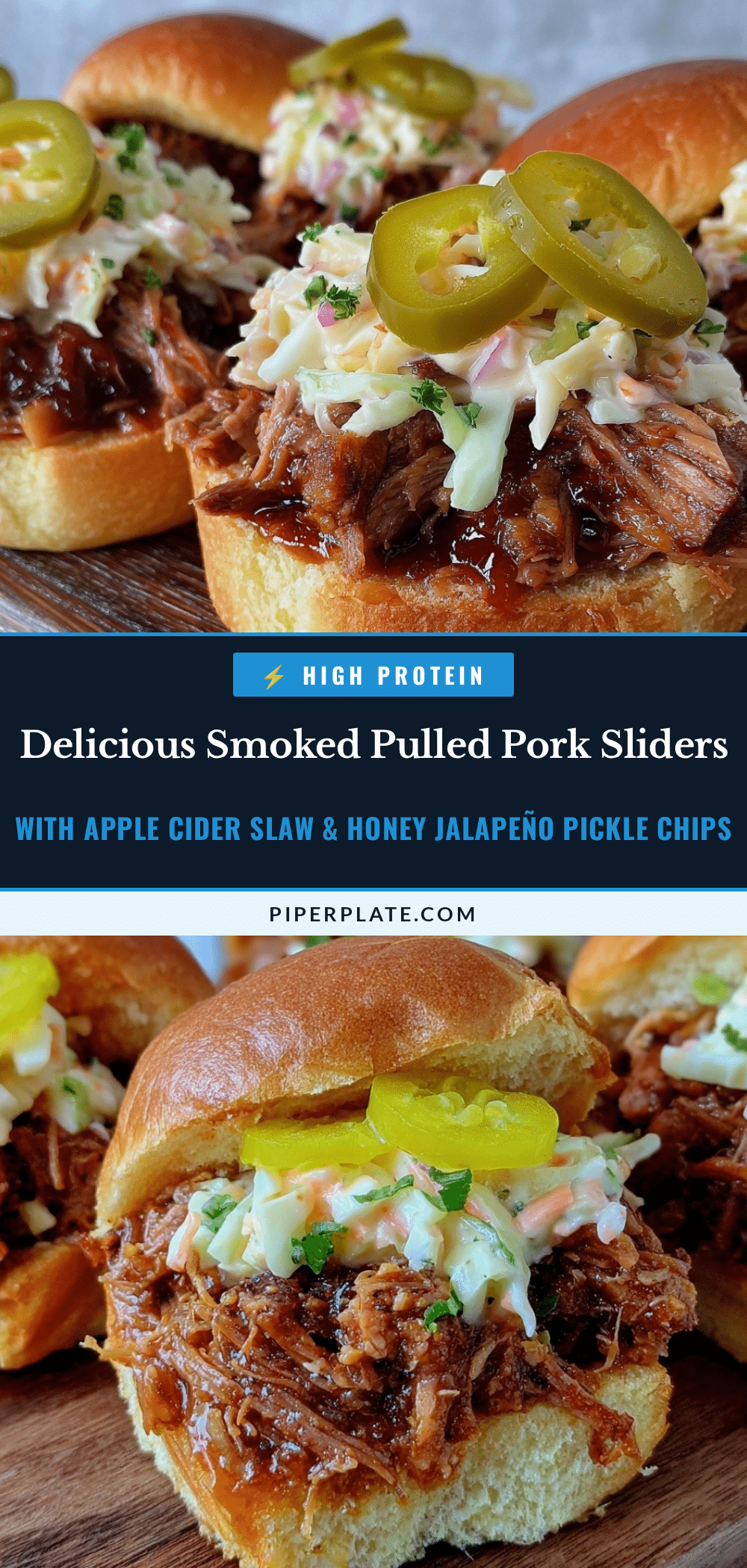 smoked pulled pork sliders recipe