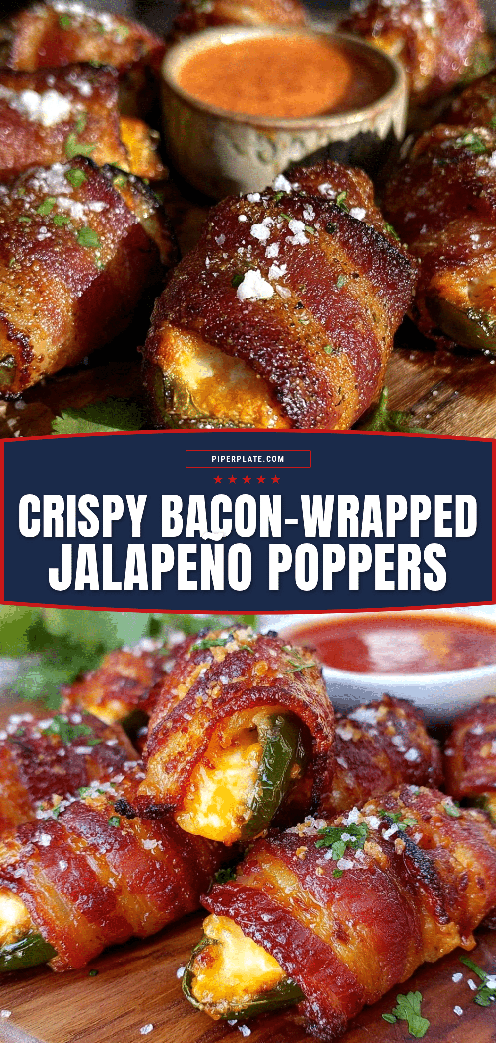 bacon-wrapped jalapeño poppers recipe