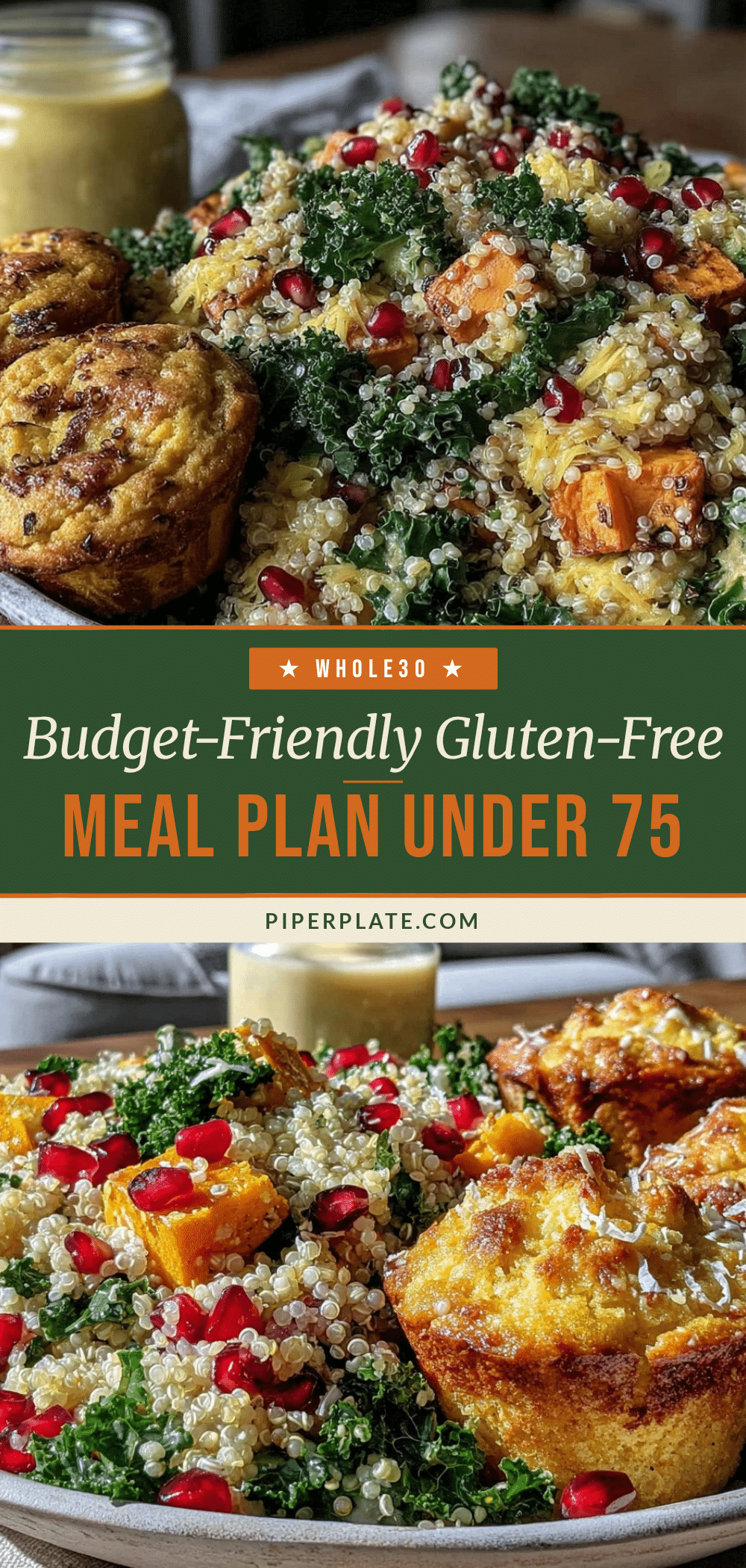 budget-friendly gluten-free meal plan recipe