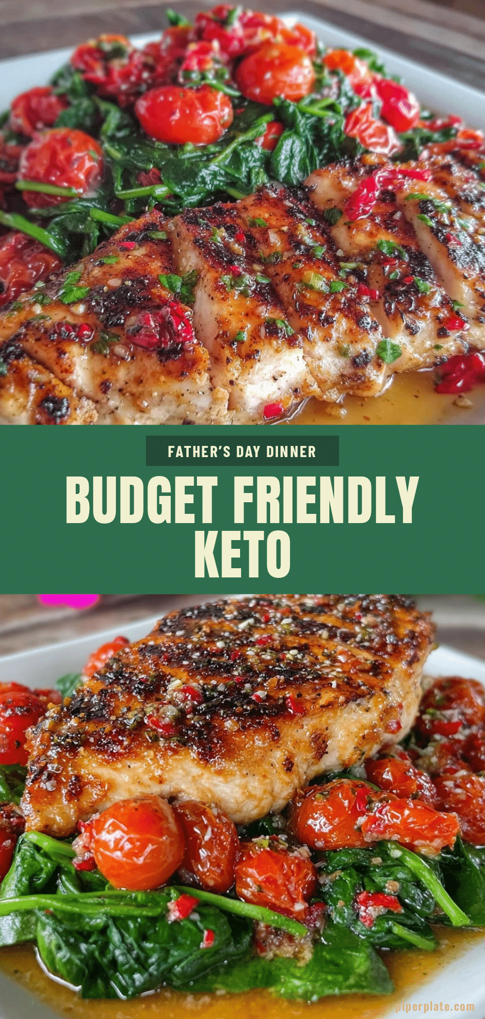 budget-friendly keto fathers day dinner recipe