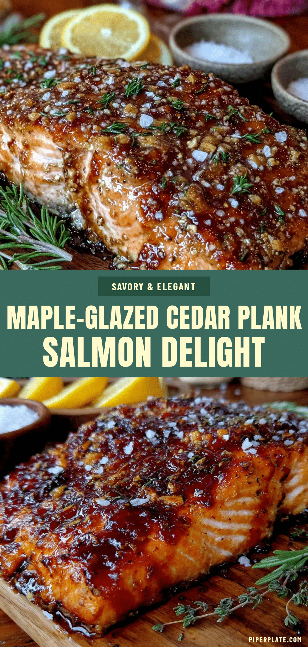 cedar plank salmon with maple glaze recipe