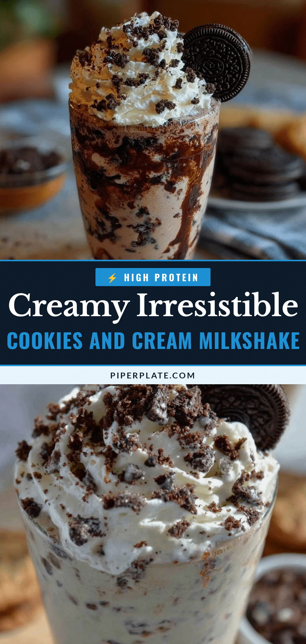 creamy cookies and cream milkshake recipe recipe
