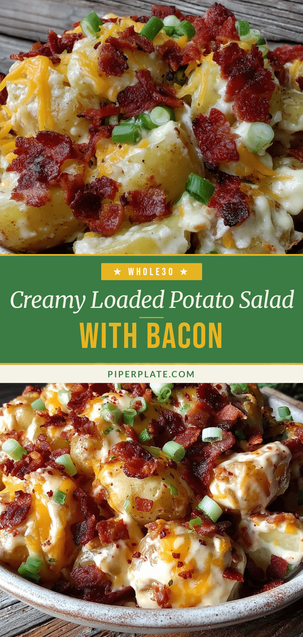 creamy loaded potato salad recipe