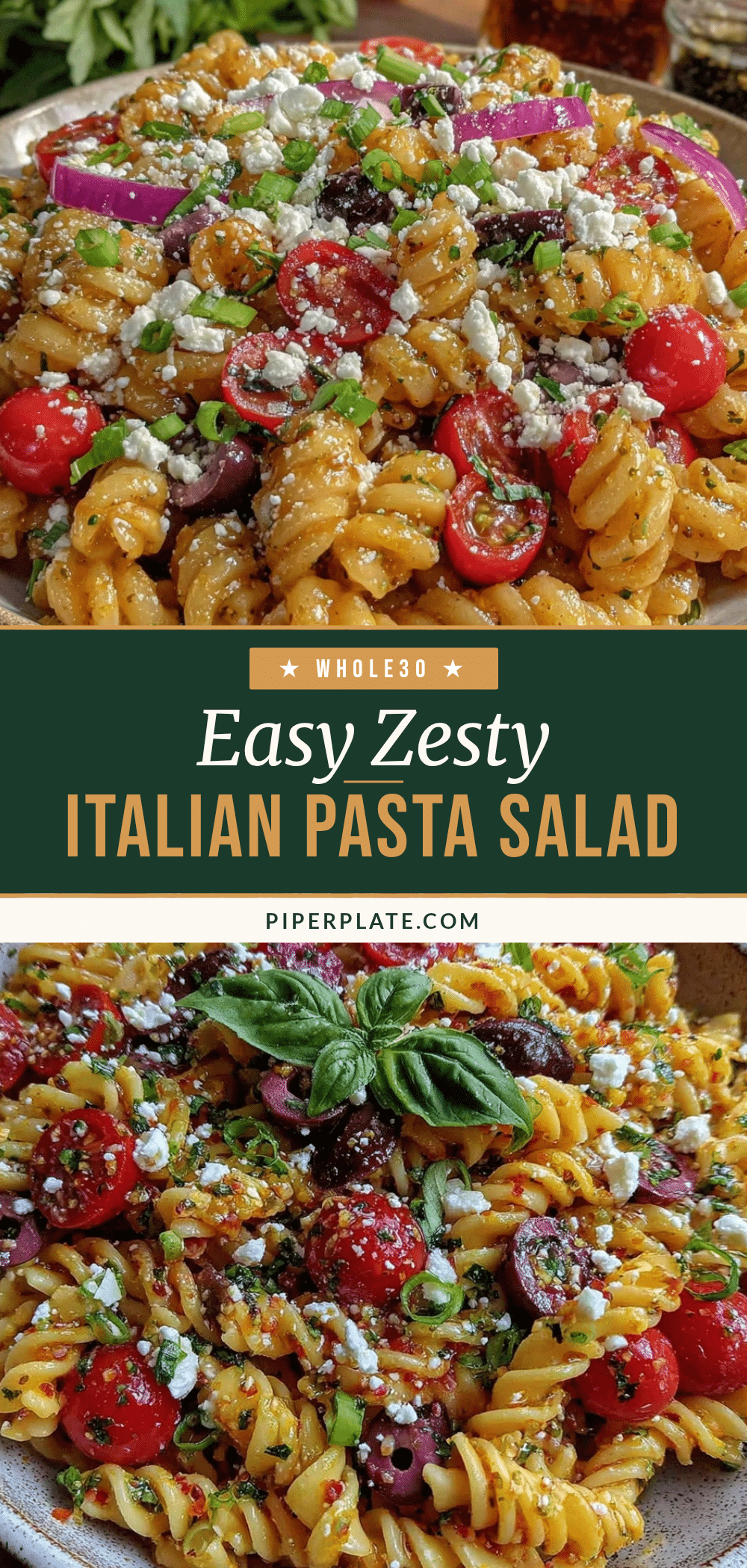 easy zesty pasta salad recipe
