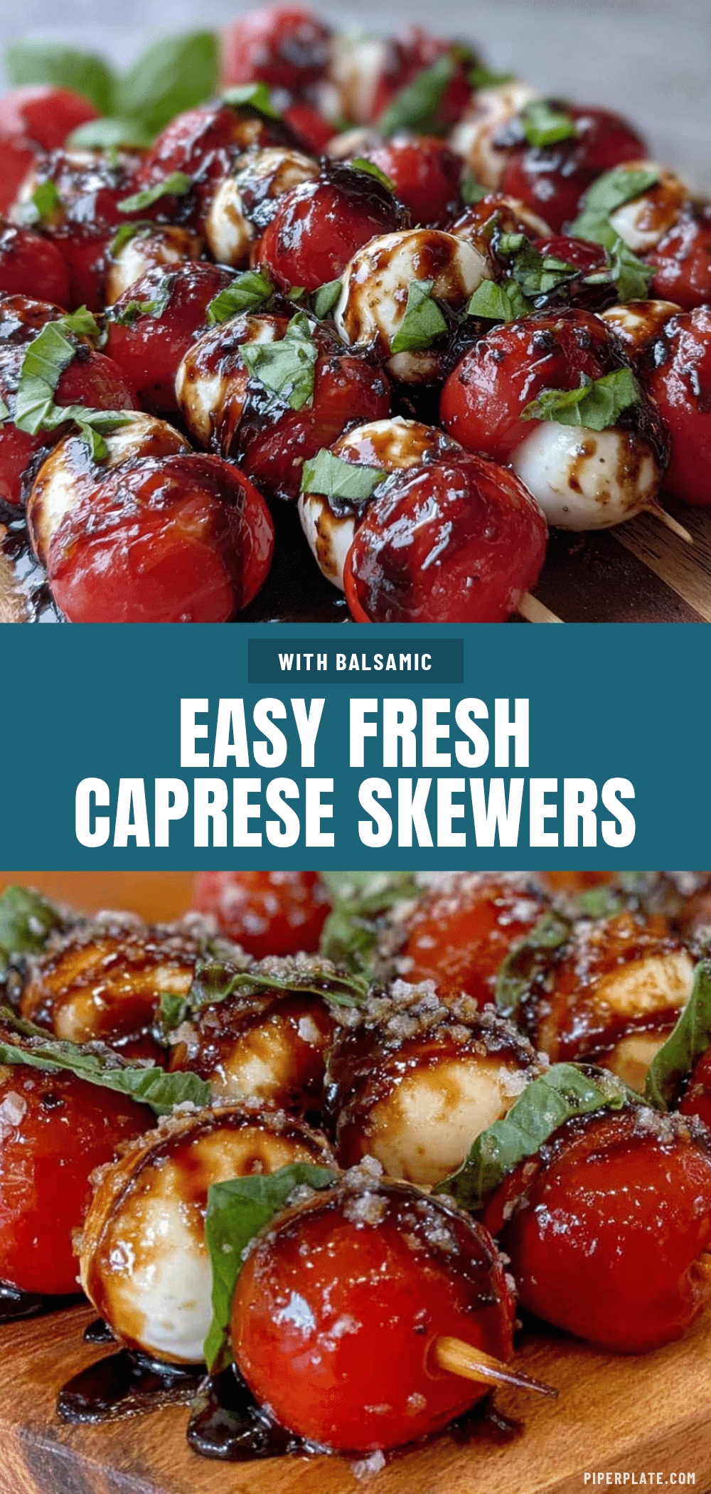 Fresh Caprese Skewers recipe