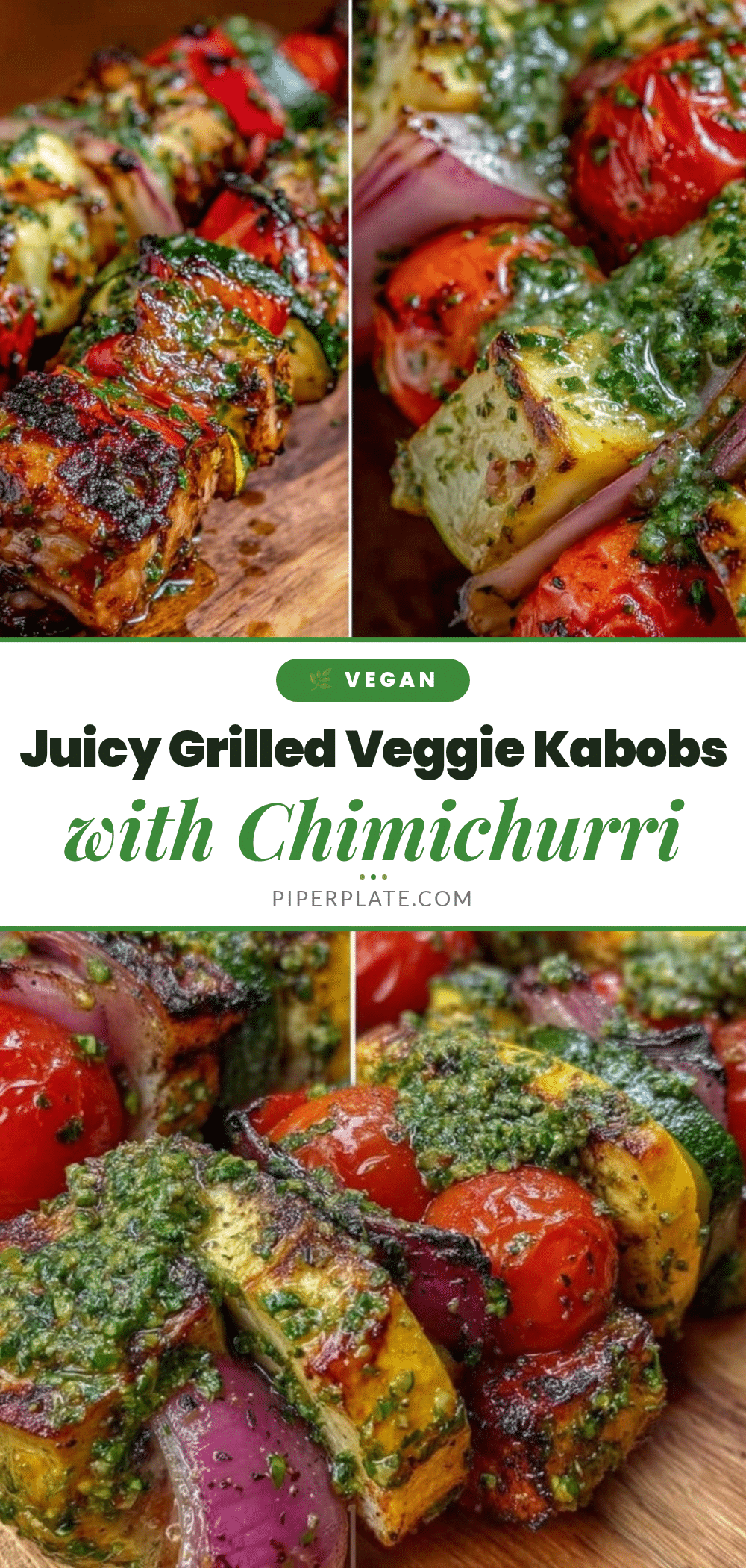 grilled vegetable kabobs recipe