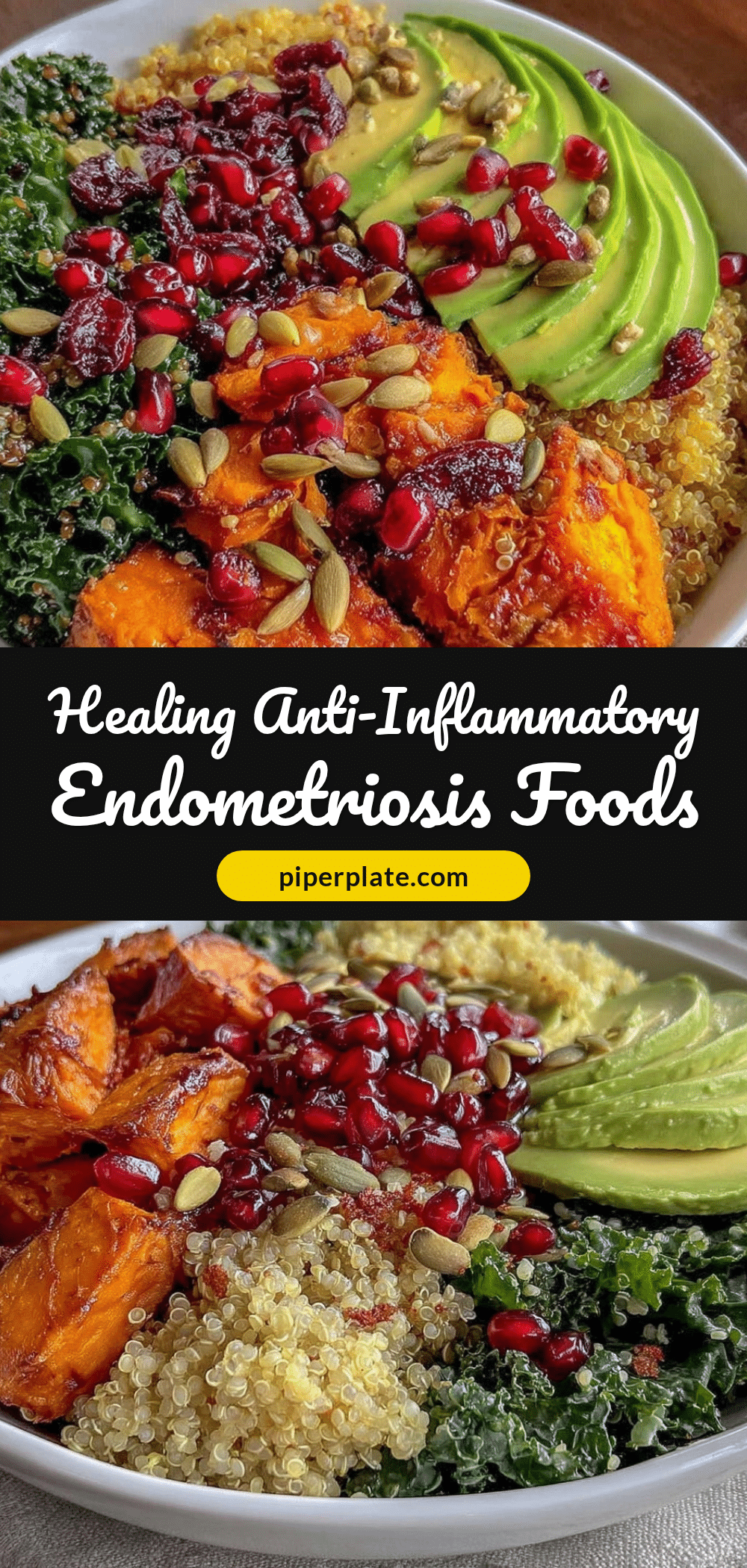 healthy endometriosis diet bowl recipe