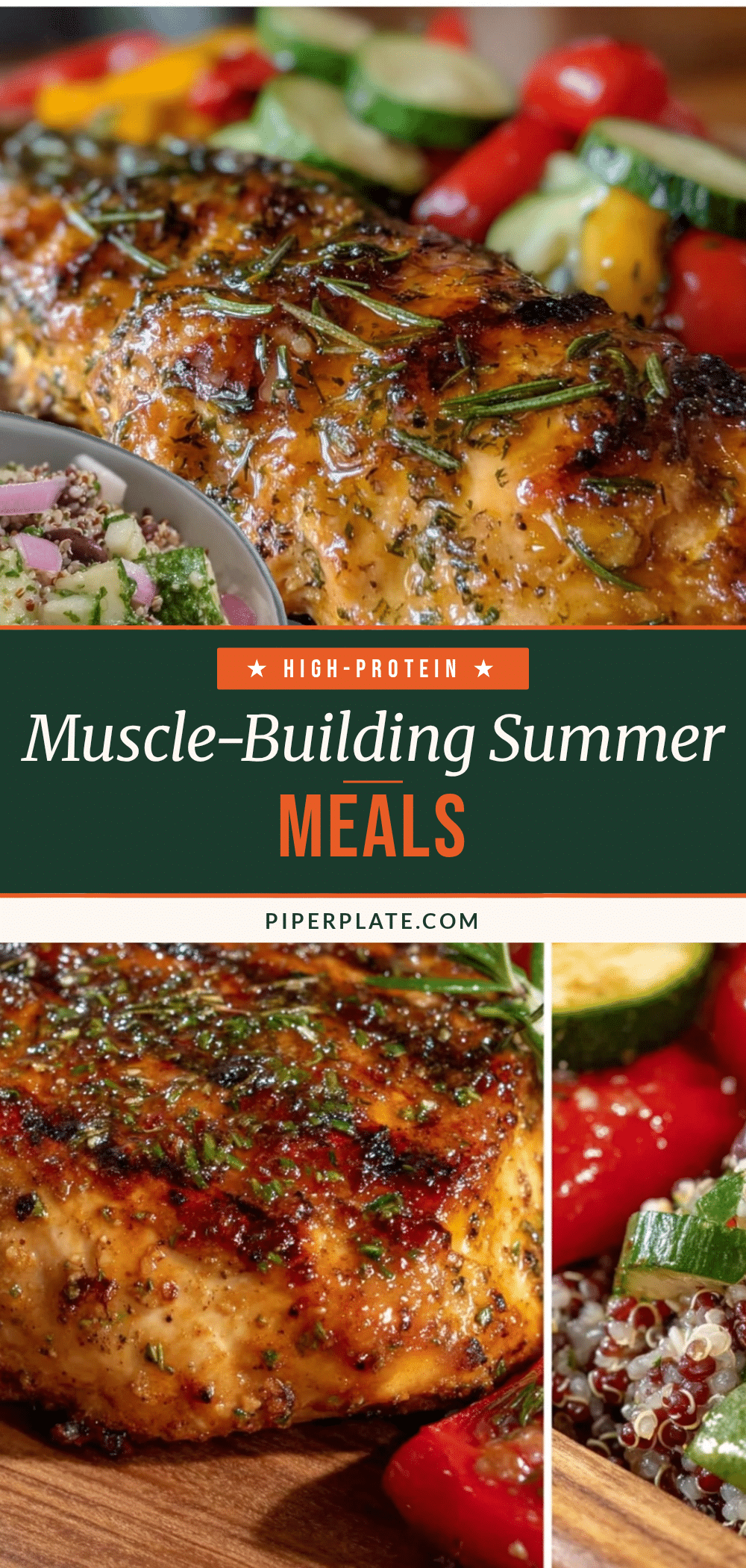 healthy high-protein summer meals recipe