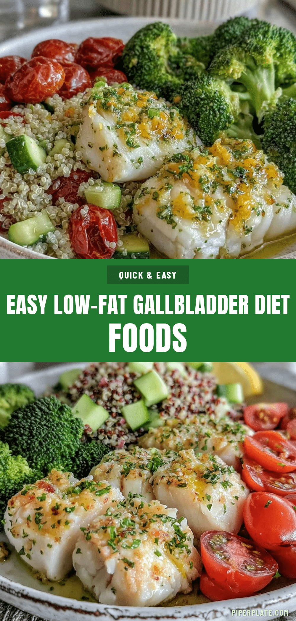 healthy low-fat gallbladder diet foods recipe