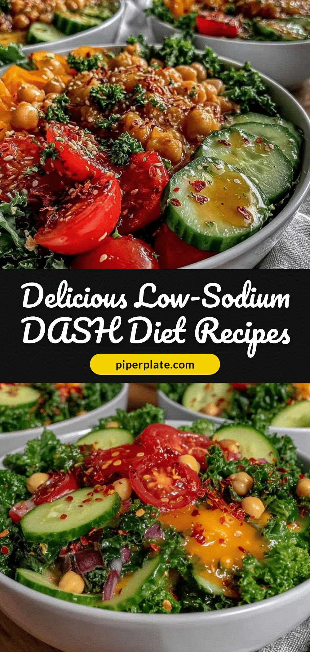 healthy low-sodium dash diet salad recipe