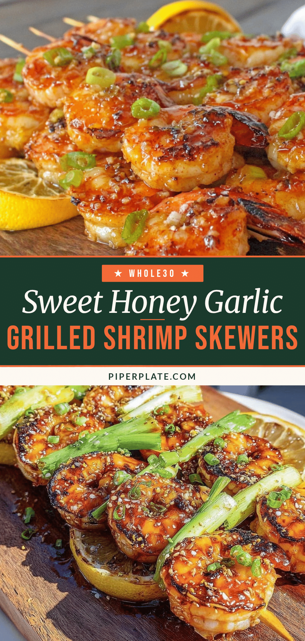 honey garlic grilled shrimp skewers recipe