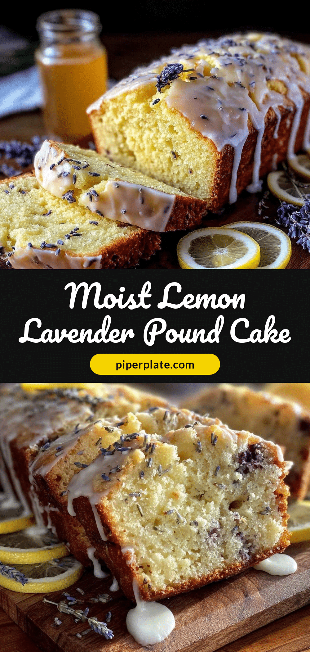lemon lavender pound cake recipe