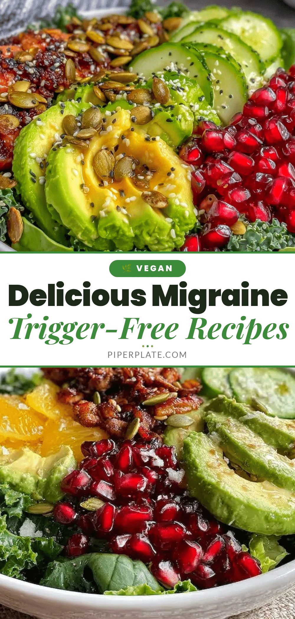 migraine diet salad bowl recipe
