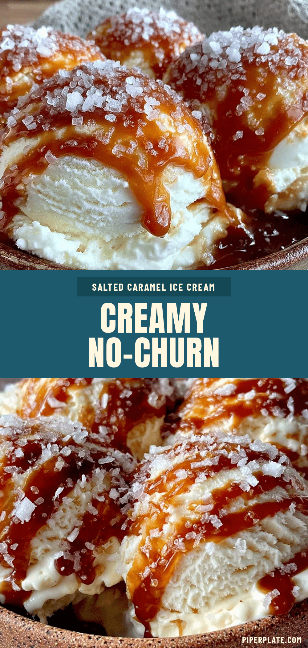 no-churn salted caramel ice cream recipe