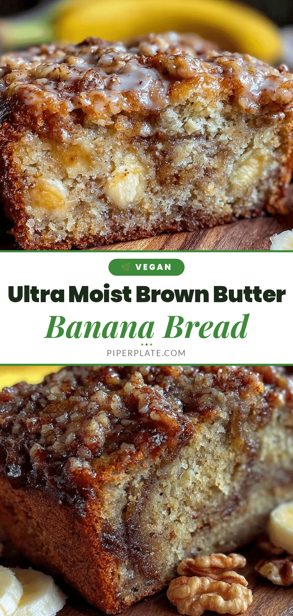 brown butter banana bread recipe