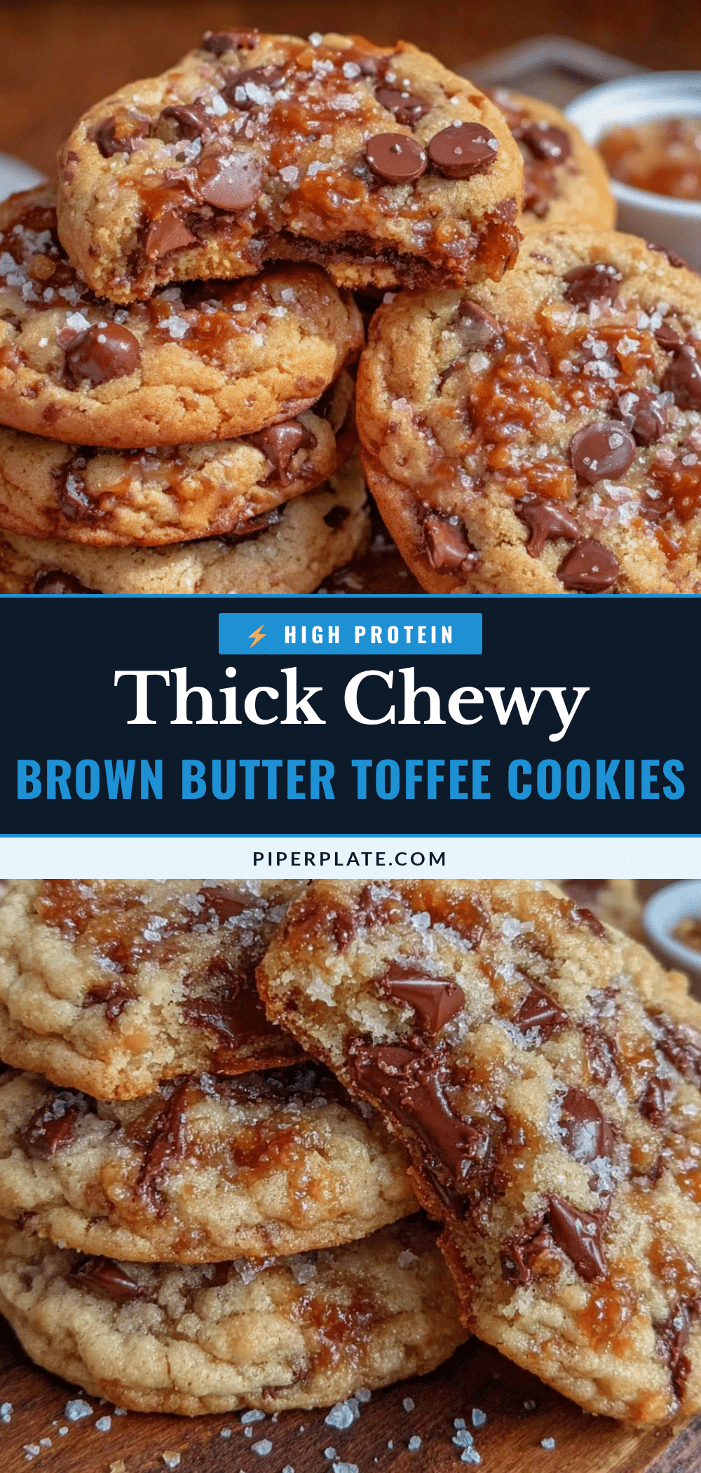 brown butter toffee chocolate chip cookies recipe