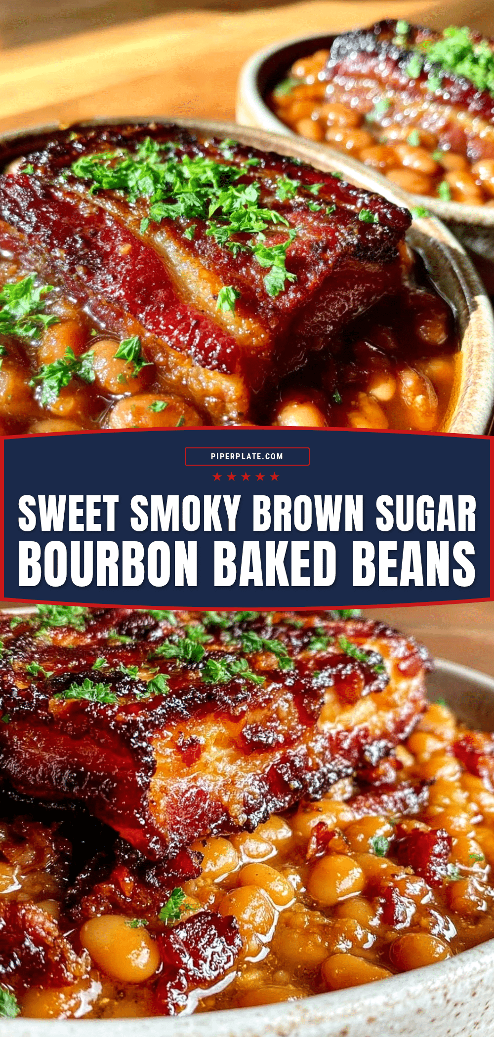 brown sugar bourbon baked beans recipe