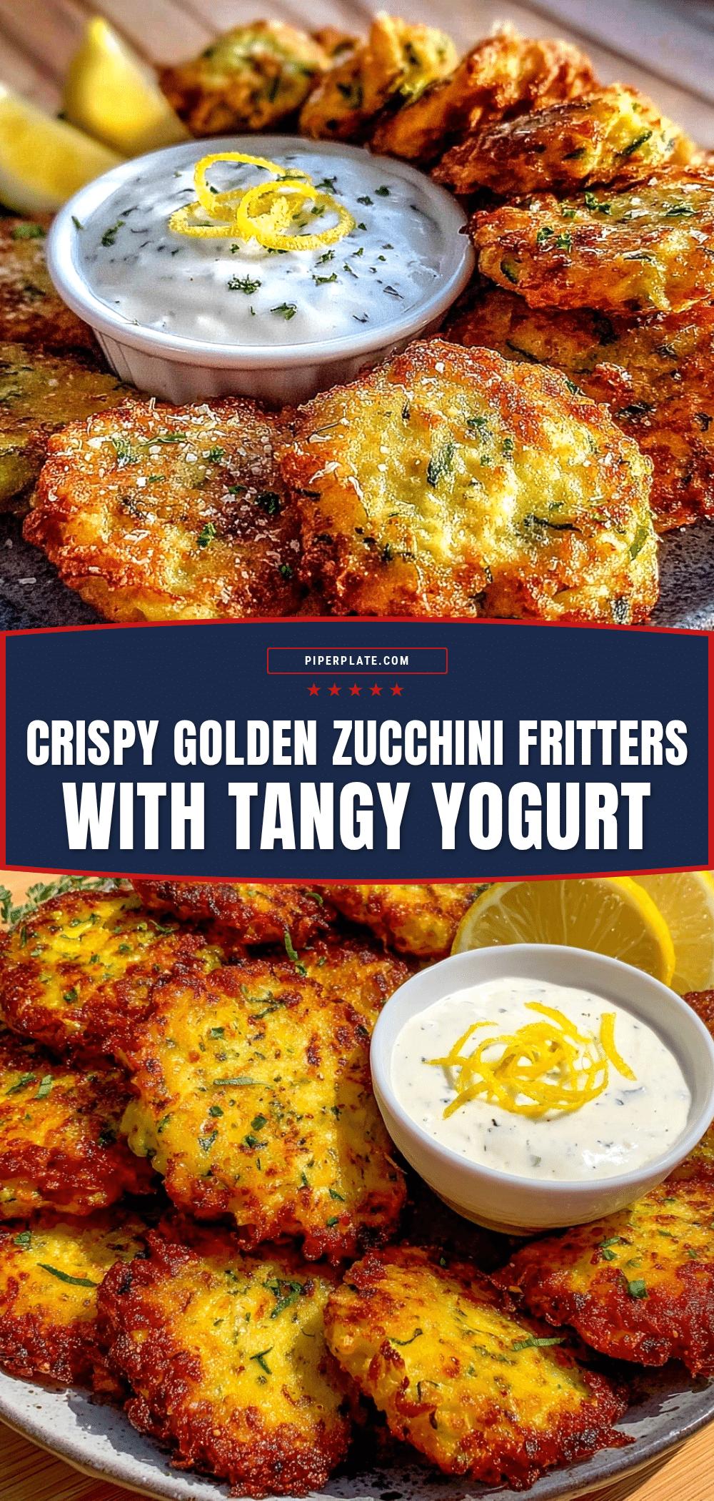 crispy zucchini fritters recipe