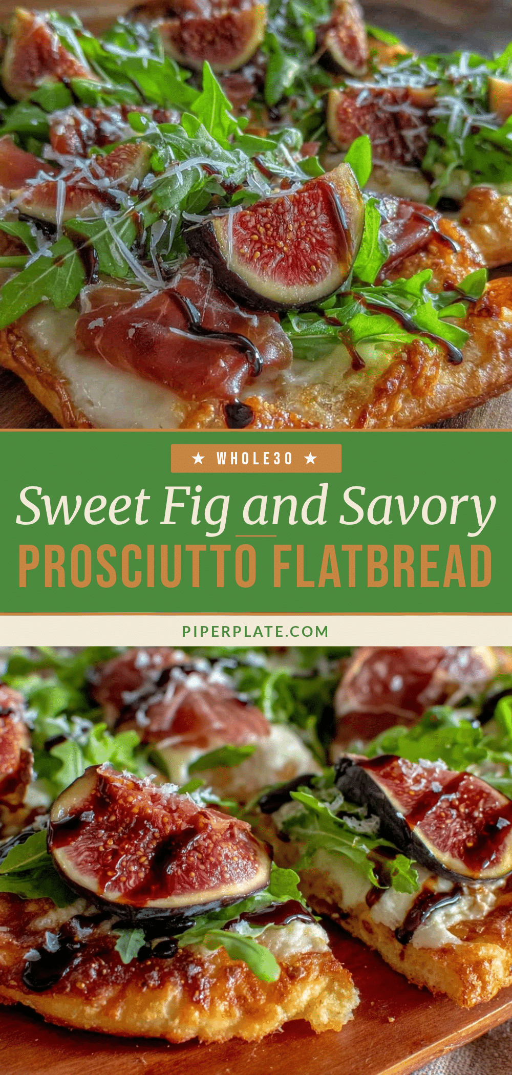fresh fig and prosciutto flatbread recipe