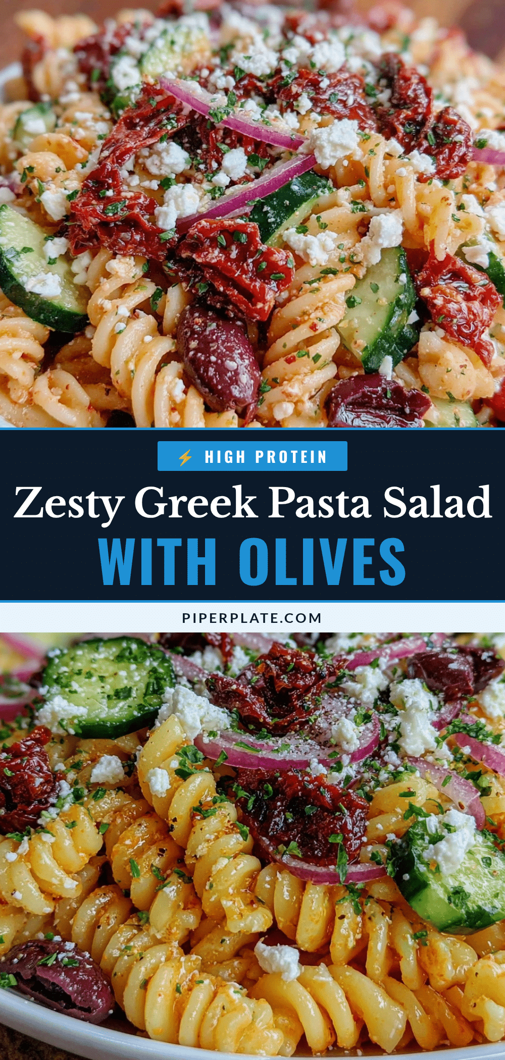 fresh greek pasta salad recipe