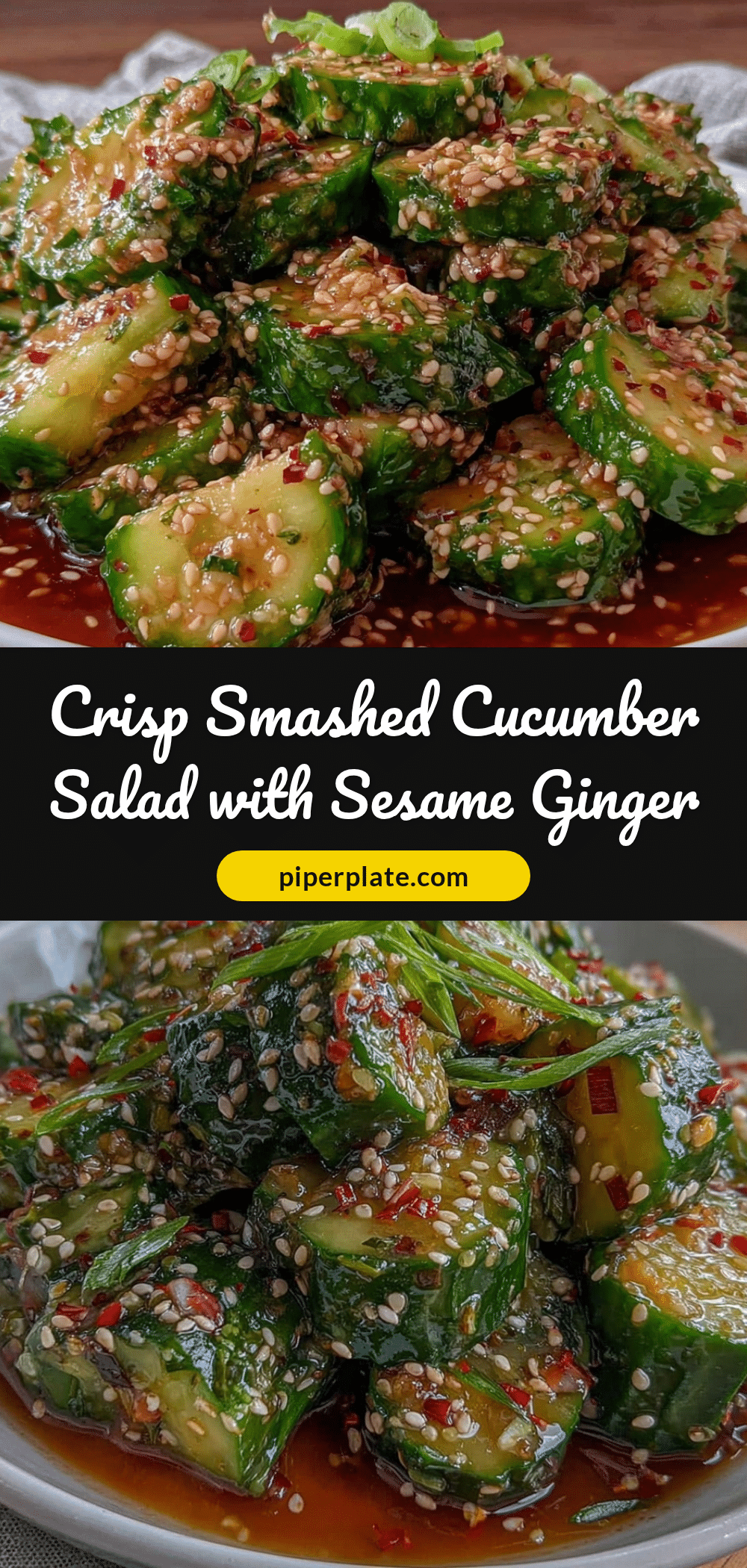 fresh smashed cucumber salad recipe