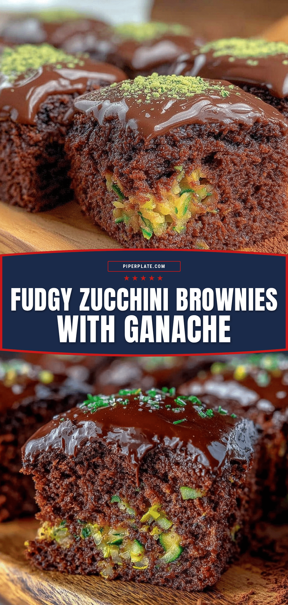 fudgy zucchini brownies recipe