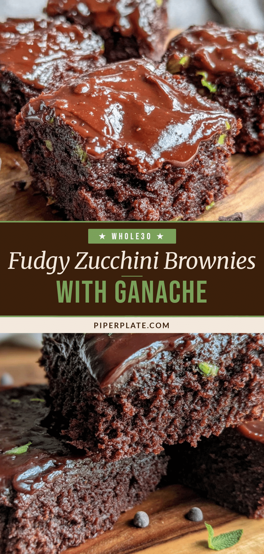 fudgy zucchini brownies recipe