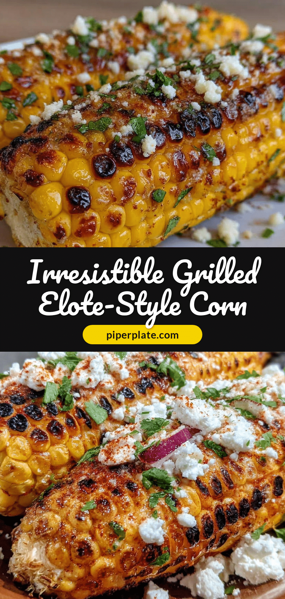 grilled corn on the cob with elote-style butter recipe